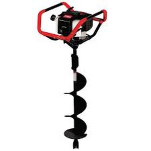 lot 50 image: 1-Person or 2-Person 52 cc 2-Cycle Earth Auger Powerhead with 8 in. Auger Bit by Toro  Customer Returns See Pictures