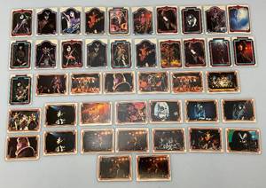 lot 7 image: 1978 KISS Trading Cards