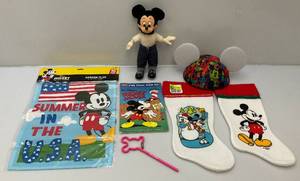 lot 57 image: Misc. Mickey Mouse Collectibles