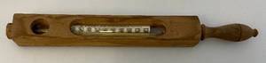 lot 60 image: Antique  Wood Dr. Forbes Bath Thermometer Made In USA