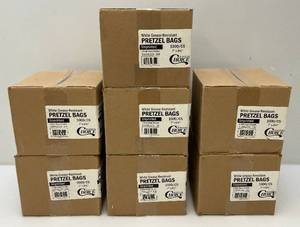 lot 65 image: 7000 Total CHOICE Brand White Grease Resistant Pretzel Bags