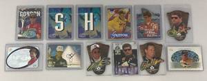lot 87 image: Misc. Unsorted NASCAR Trading Cards Including Jimmy Johnson Autographed And More (In Protective Sleeves)