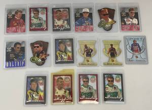 lot 91 image: Misc. Unsorted NASCAR Trading Cards (In Protective Sleeves)