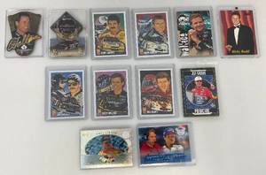 lot 97 image: Misc. Unsorted NASCAR Trading Cards (In Protective Sleeves)