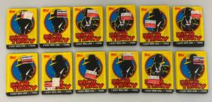 lot 99 image: Vintage DICK TRACY (Factory Sealed) Wax Packs Of Trading Cards