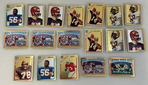 lot 110 image: 1982 TOPPS Sticker Cards Including SUPER BOWL XVI Cards And More