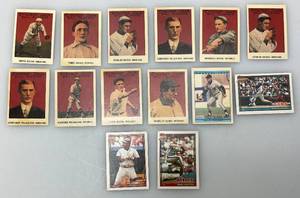 lot 120 image: Miniature 1990s Cracker Jack Baseball Cards