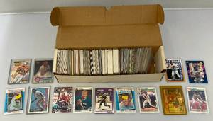 lot 130 image: Misc. Unsorted Sports cards (Some In Plastic Sleeves)