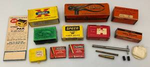 lot 142 image: Vintage Ammo Reloading Items Including Lyman And More