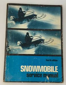lot 151 image: 1970 Fourth Edition SNOWMOBILE Repair Manual
