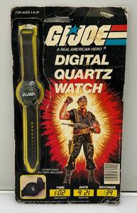 lot 183 image: 1980s Digital Quartz Watch GI Joe (On Original Card)
