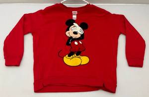 lot 196 image: Vintage Disney Mickey Mouse Sweatshirt Size (Med)