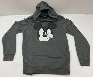 lot 198 image: Vintage Disney Mickey Mouse Lightwieght Hoodie Size (Small)