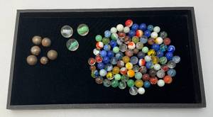 lot 218 image: Vintage Marbles