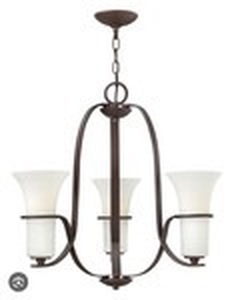 lot 209 image: Hinkley Lauren 4064VZ Victorian Bronze Chandelier