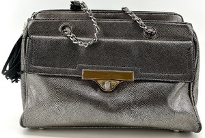 lot 47 image: Nine West Metallic Chain Strap Shoulder Bag