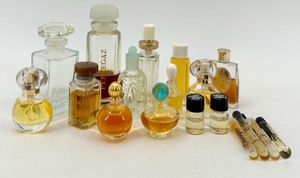 lot 109 image: Collection of Vintage Mini Perfume Bottles and Vials