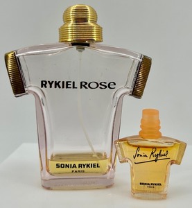 lot 111 image: RYKIEL ROSE Sonia Rykiel Paris Perfume Bottles Set