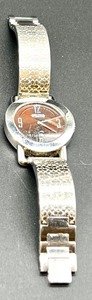 lot 199 image: Coach Stainless Steel Womens Bracelet Watch with Monogram Pattern