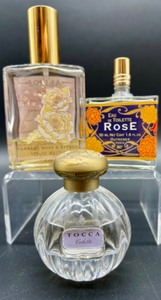 lot 123 image: Set of 3 Womens Perfume Bottles Including Lollia, Outremer, Tocca