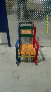 lot 27 image: Childrens Rocking Chair