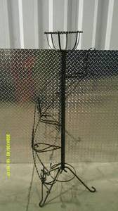 lot 32 image: Tiered Iron Plant Holder