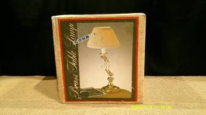 lot 58 image: Antique Brass Lamp in Box