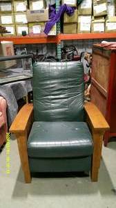 lot 60 image: Large Green Recliner