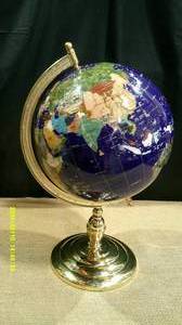 lot 66 image: Gemstone Globe