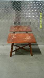 lot 71 image: Crossed Leg Support Side Table