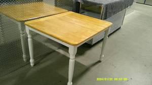 lot 26 image: Wooden Kitchen Table