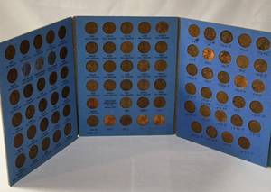 lot 64 image: Lincoln Head Cent Book 1941-1974D - Book is Full