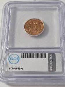 1954D Wheat Penny   MS65 RD