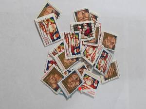 lot 97 image: Package of 1991 Christmas Stamps