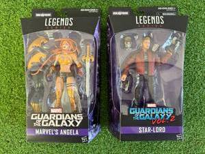 lot 15 image: Marvel Legends Series Marvels Angela & Star-Lord