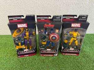 lot 28 image: Marvel Legends Batroc, Captain America & Fierce Fighters