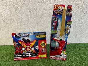 lot 85 image: Power Rangers DX Ninja Battle Morpher & Dino Super Drive Saber