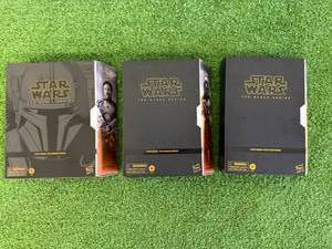 lot 91 image: Star Wars The Black Series Figures