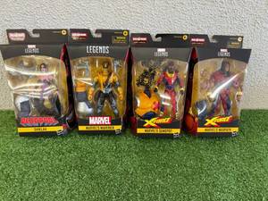 lot 99 image: Marvel Legends Marvels Warpath, Marvels Sunspot, Shiklah & Marvels Maverick