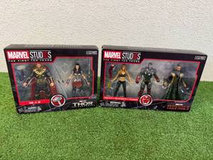 lot 105 image: Marvel Studios Thor & Iron Man 3 Figures