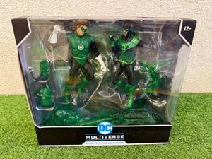 lot 112 image: DC Multiverse Batman Earth -32 & Green Lantern