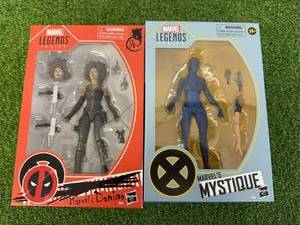 lot 120 image: Marvel Legends Marvels Domino & Marvels Mystique