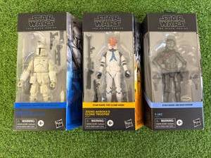 lot 133 image: Star Wars The Black Series Figures