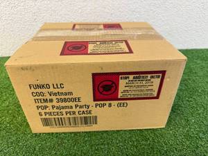 lot 152 image: Funko POP Pajama Party 6 Pieces in Sealed Box