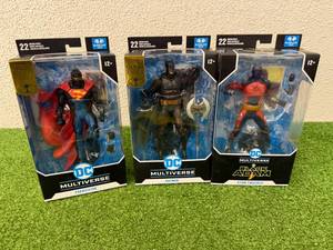 lot 163 image: DC Multiverse - Eradicator, Batman & Atom Smasher