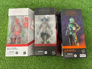 lot 164 image: Star Wars The Black Series Figures
