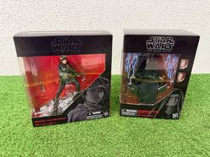 lot 176 image: Star Wars The Black Series Sergeant Jyn Erso & Emperor Palpatine