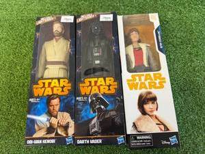 lot 188 image: Star Wars Obi-Wan Kenobi, Darth Vader & Qira