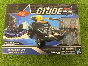 lot 210 image: GI Joe VAMP MK-2 Multi-Purpose Attack Vehicle & Night Raft