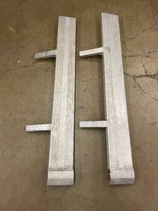 lot 2 image: Pair of Aluminum Ramps